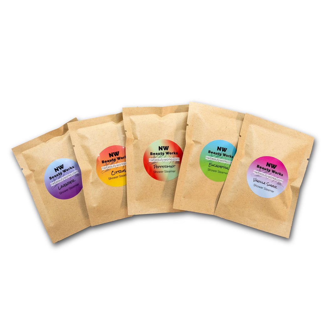 Variety Pack - Essential Oil Shower Steamers - Bath bombs but for the shower